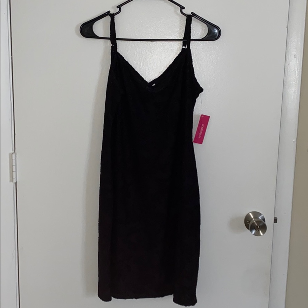 black dress